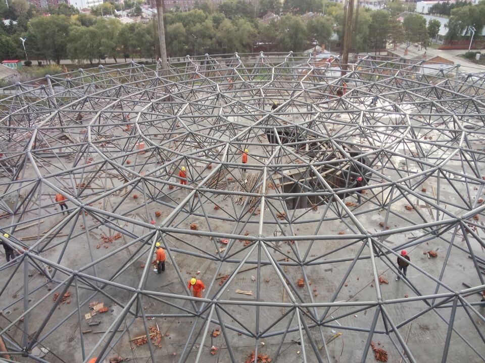 黄骅全民健身中心网架