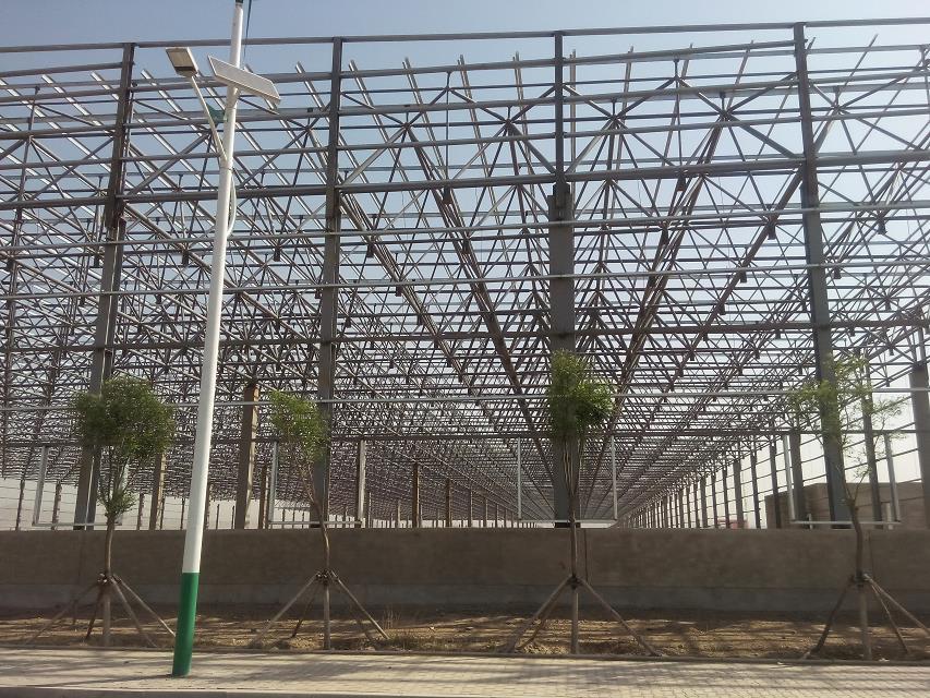 黄骅汽车工业厂房网架